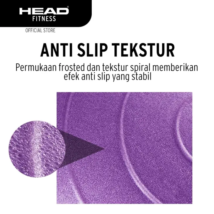 Head Gym Ball - 75cm Purple - Image 4