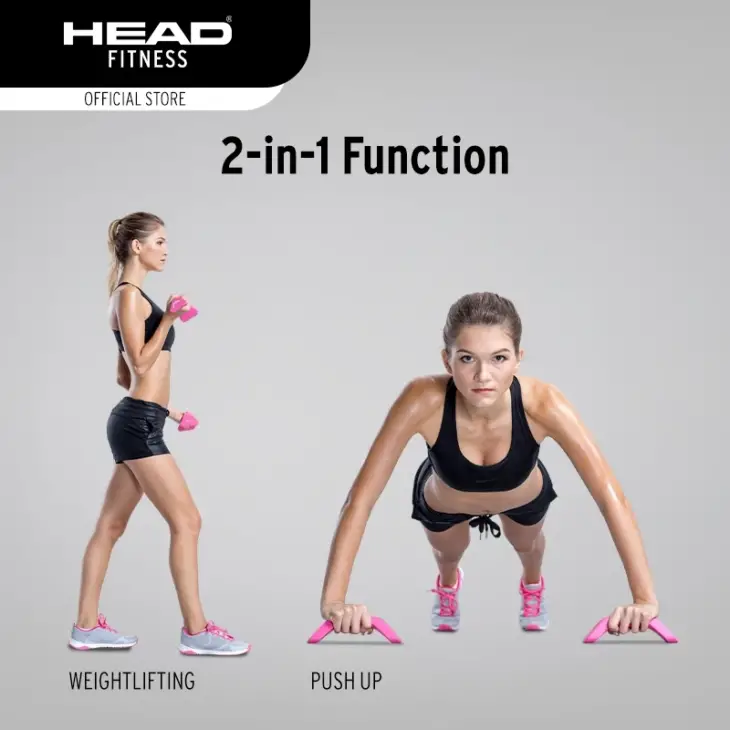 Head Fitness Push-Up Dumbbell 1 KG - Image 3