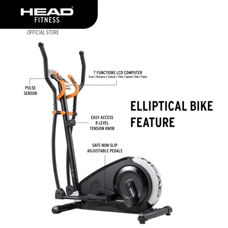 Head Fitness Elliptical Bike New Design - Image 3