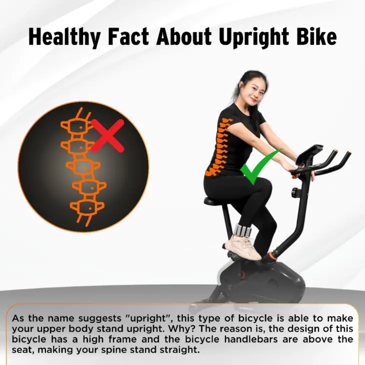 Head Fitness Upright Bike New Design - Image 4