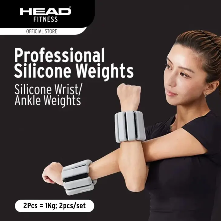 Head Fitness Wrist-Ankle Bangles - Grey - Image 2