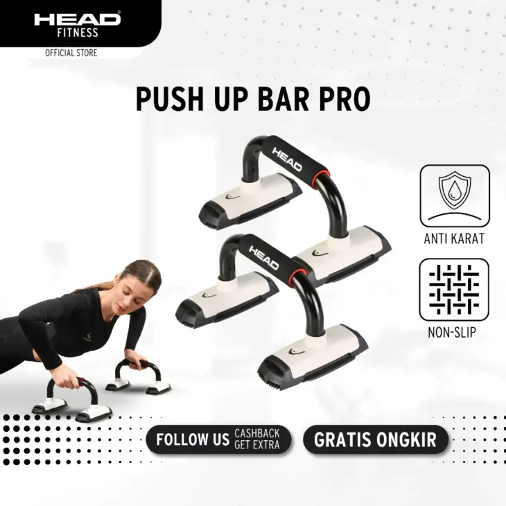 Head Fitness Push Up Bar Pro - Image 2
