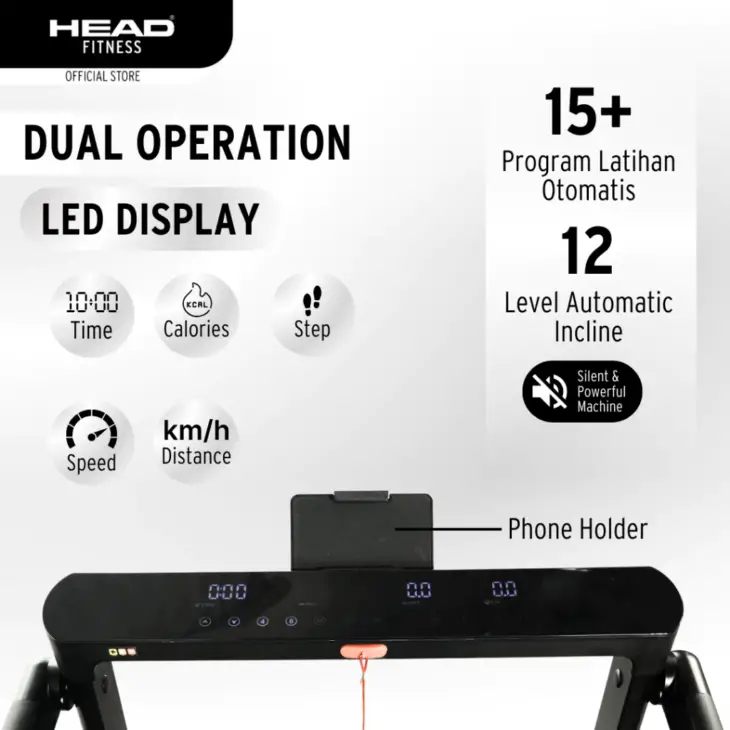 Head Fitness Auto Incline Running Pad - Image 5