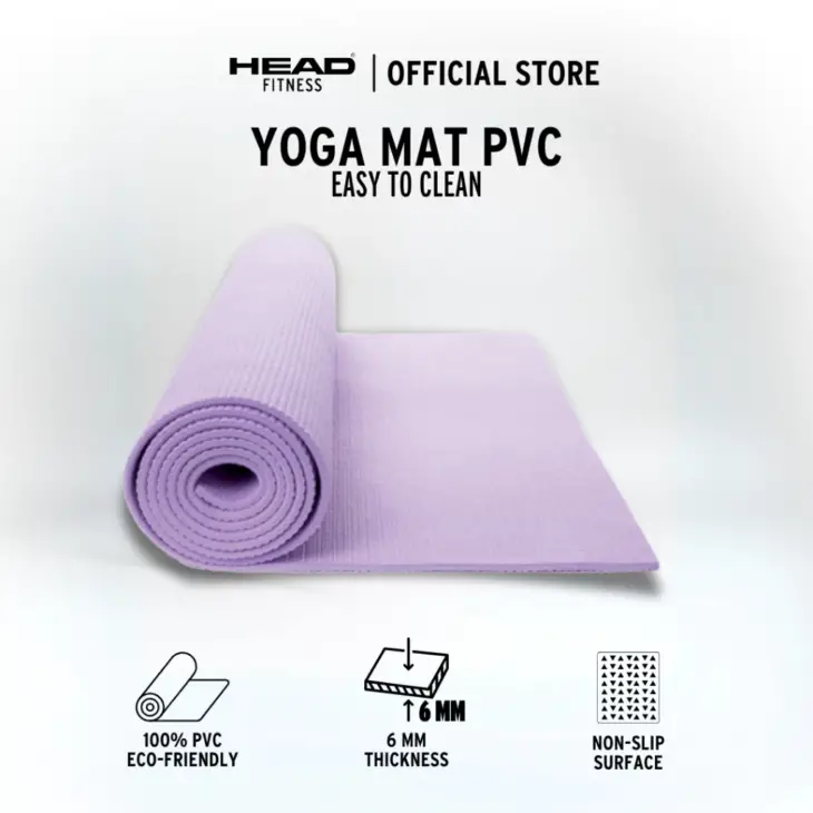 Head Fitness PVC Yoga Mat
