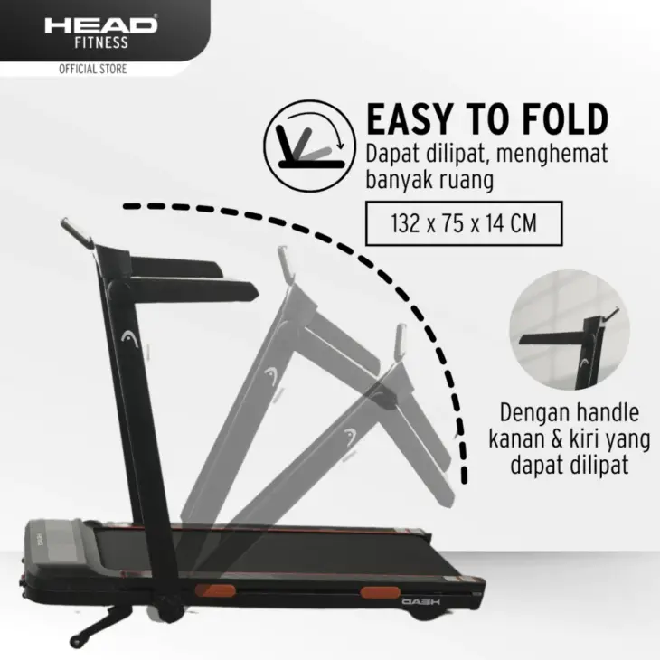 Head Fitness Auto Incline Running Pad - Image 7