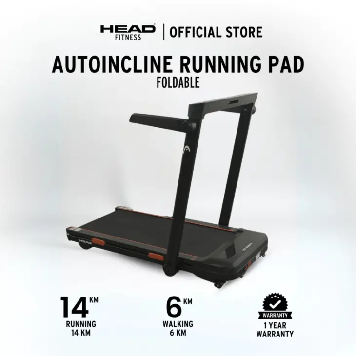 Head Fitness Auto Incline Running Pad