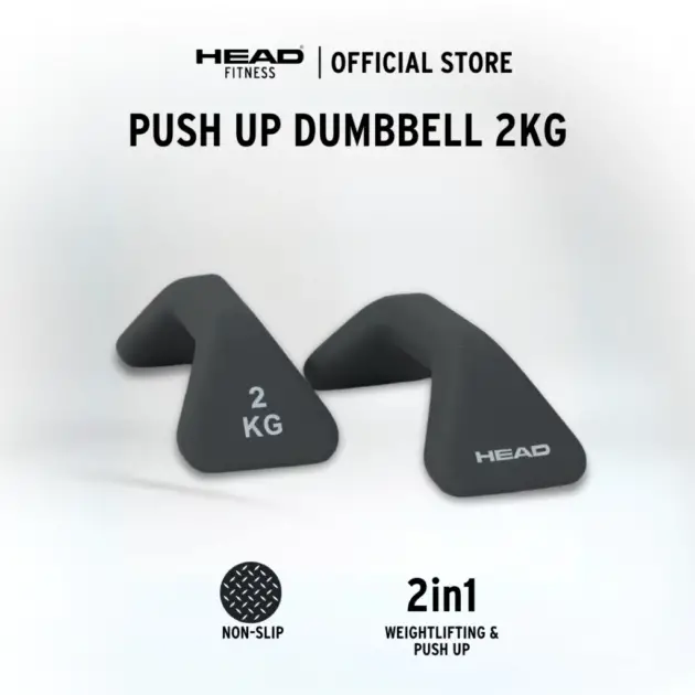 Head Fitness Push-Up Dumbbell 2 KG