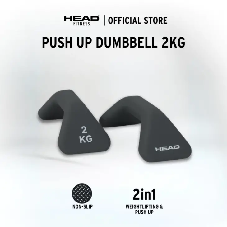 Head Fitness Push-Up Dumbbell 2 KG